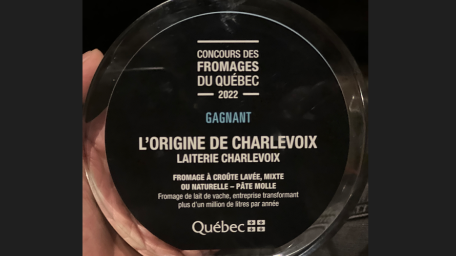 Lorigine De Laiterie Charlevoix Remporte Un Prix Caseus Le Charlevoisien 